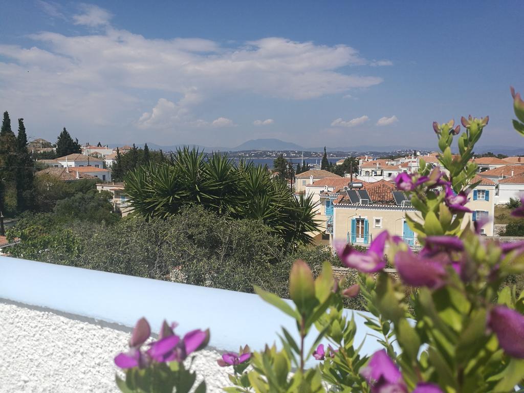 Villa Metaxa Spetses Town Bagian luar foto