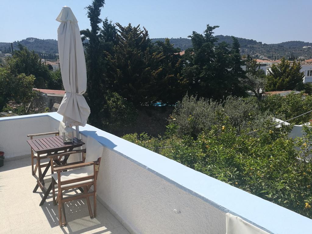 Villa Metaxa Spetses Town Bagian luar foto